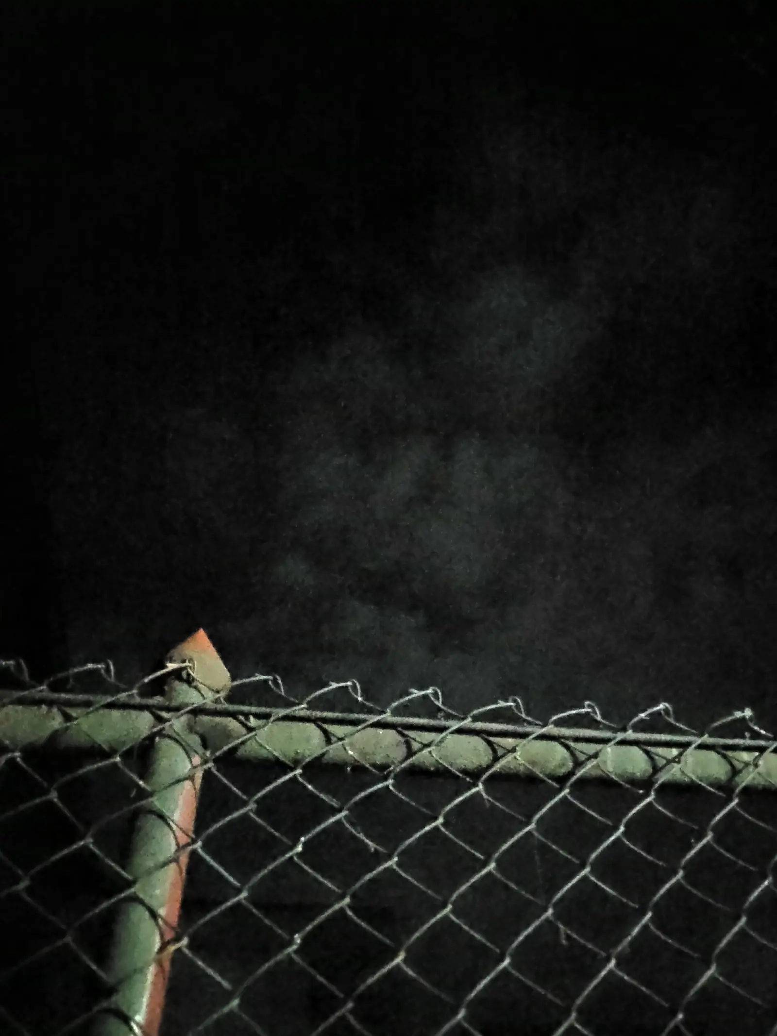 Chain link mesh close up